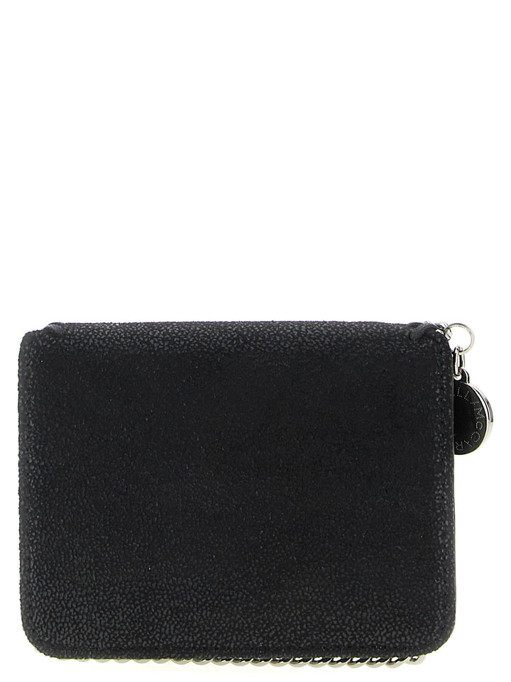 Stella Mccartney Falabella Bifold Wallets and Card Holders - Black | ea682f16ce42a8a1b40bfffed04c74cbb443425b