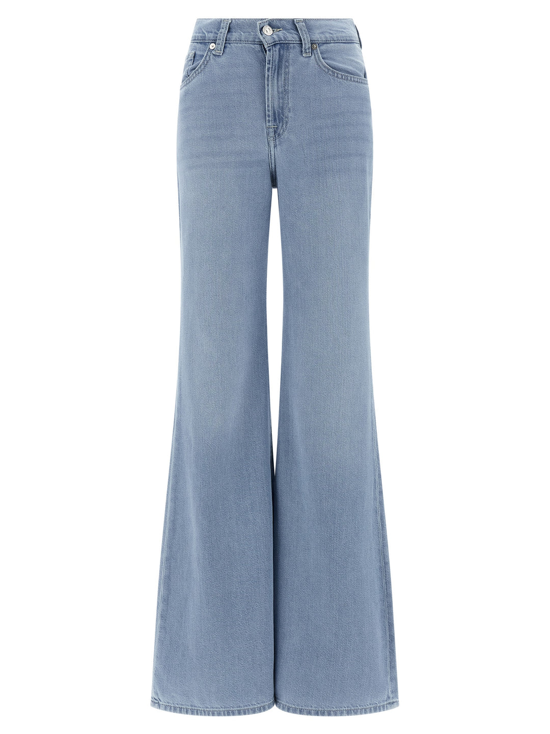 7 For All Mankind Retro Flare Hana Jeans - Light Blue | 47bc2c6d1d9220beb96aa10c181d0214707d0e80