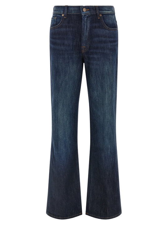 Stovepipe Jeans Blue
