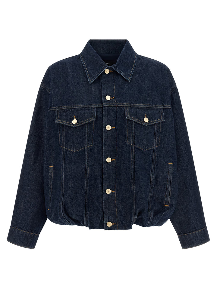 7 For All Mankind Gathered Puffer Jackets - Blue | ac5b9182ae8eecdf3daf387cb6cec8730af9c881