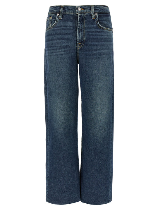 Alexa Cropped Jeans Light Blue