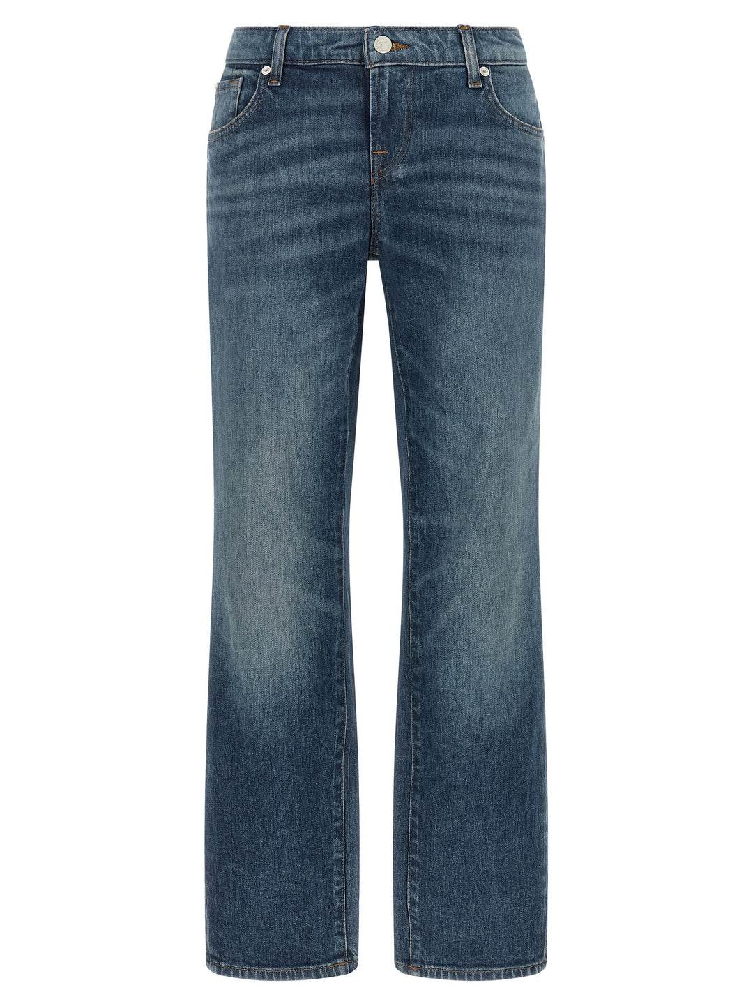 7 For All Mankind Low Cigarette Jeans - Blue | 697a4937587fd965d1d82768af93403df8f06f82