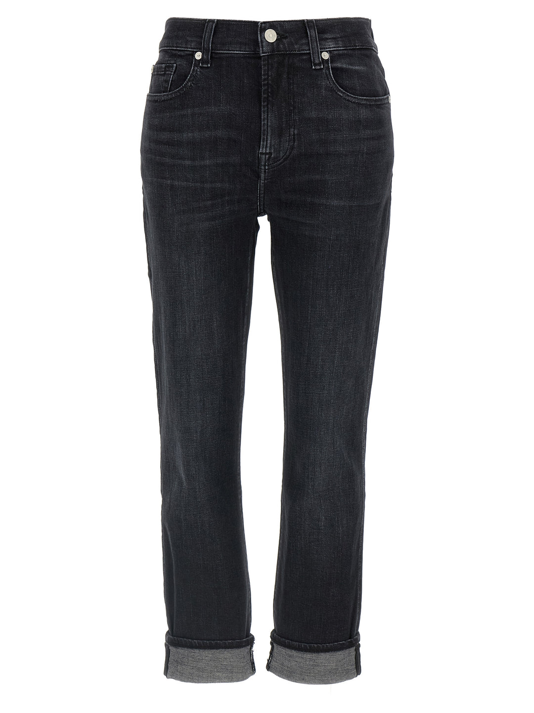 7 For All Mankind Relaxed Skinny Jeans - Black | 4f215c45b42c919aef8b5a94496fbebbca689c35