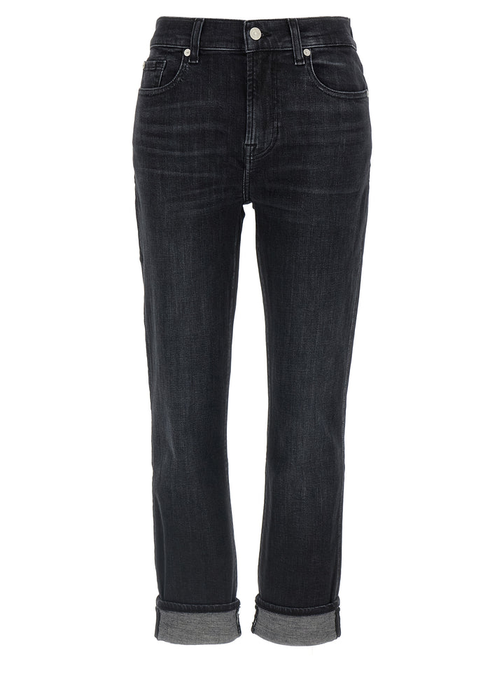 7 For All Mankind Relaxed Skinny Jeans - Black | 4f215c45b42c919aef8b5a94496fbebbca689c35