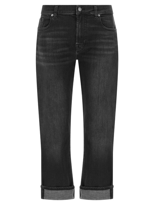 Relaxed Skinny Jeans Black