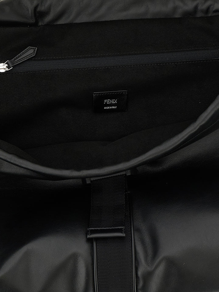 Fendi Fendi Flux Shoulder Bags - Black | abc251ead19a699f2ad8028e598ccb54e6abb47b