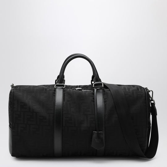 Black Ff Nylon Travel Bag