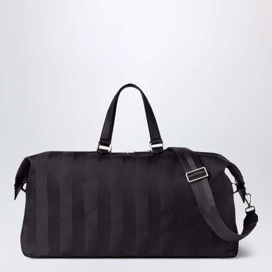 Fendi Lui 48 Duffle Bag In Black Pequin Nylon