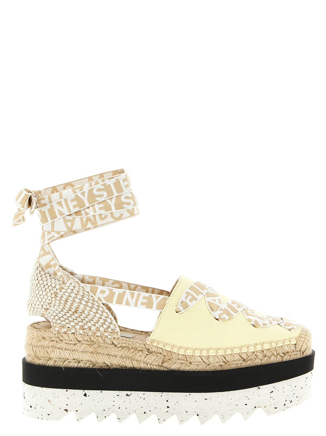 Stella Mccartney Gaia Wedges - Yellow | 3f55e4988b0336285a99e2a840872d95030a2370