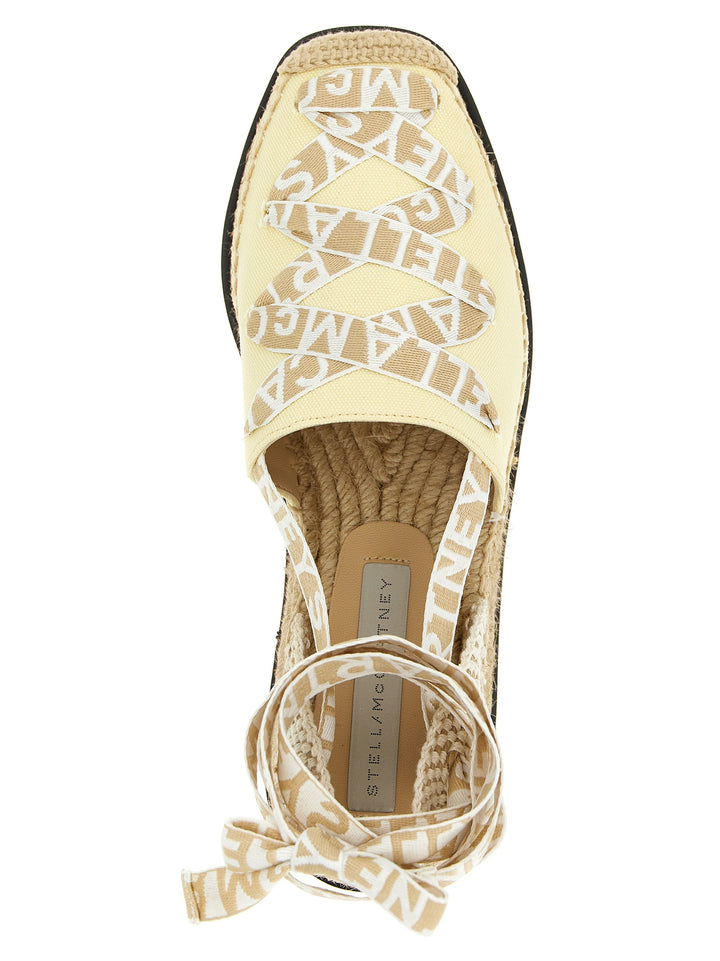 Stella Mccartney Gaia Wedges - Yellow | 0e08fb0308764e8835f11a7e510f57a898cde322