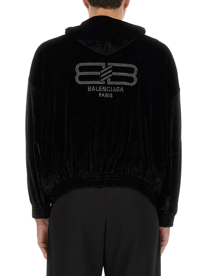 Balenciaga Sweatshirts - Black | bded4cc2d1820de00bfe4cec8bae0ce5178d3543