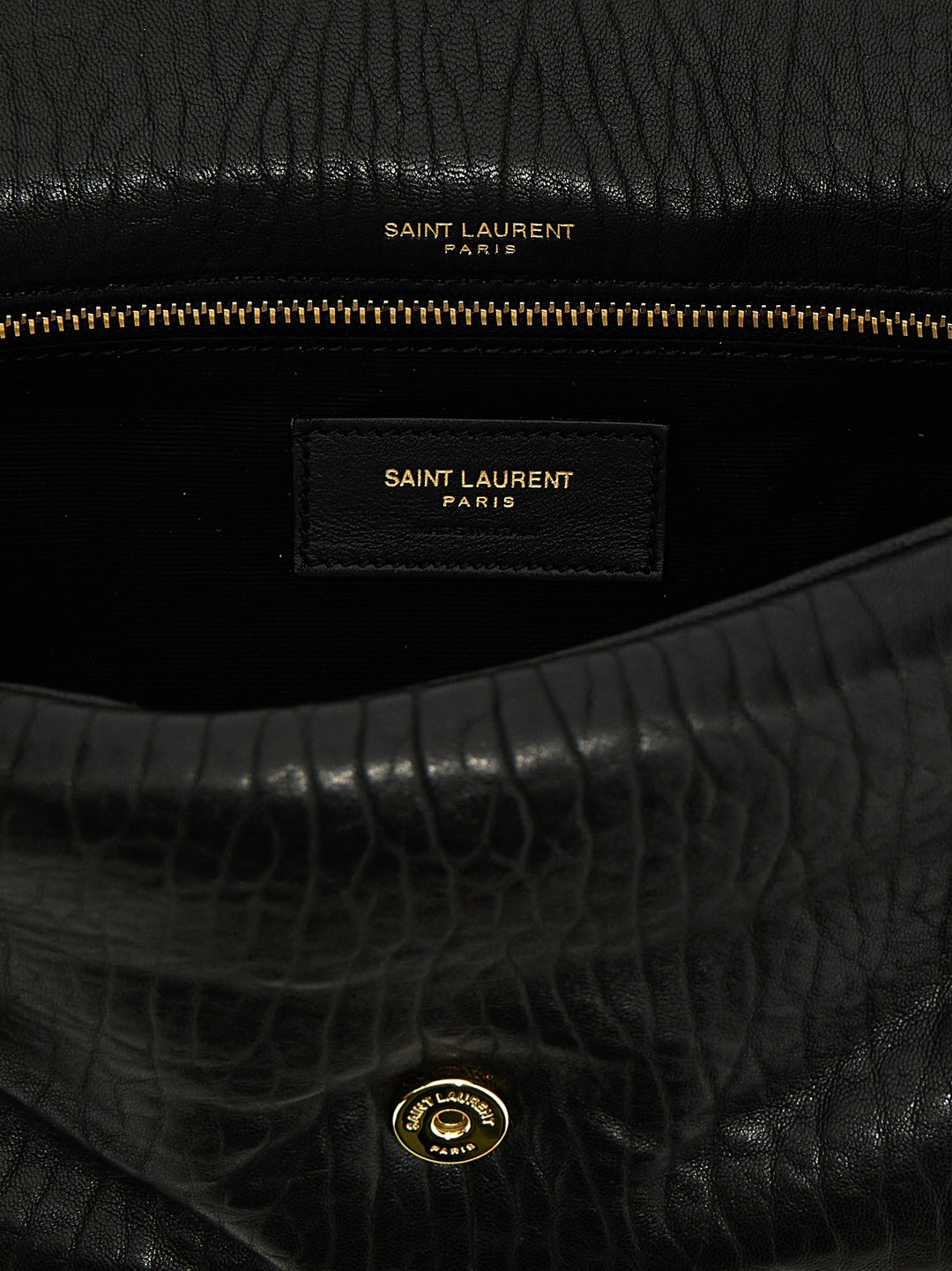 Saint Laurent Calypso Shoulder Bags - Black | 7301d4aeed90e6bb8f59a6fd05a19404737b45c3