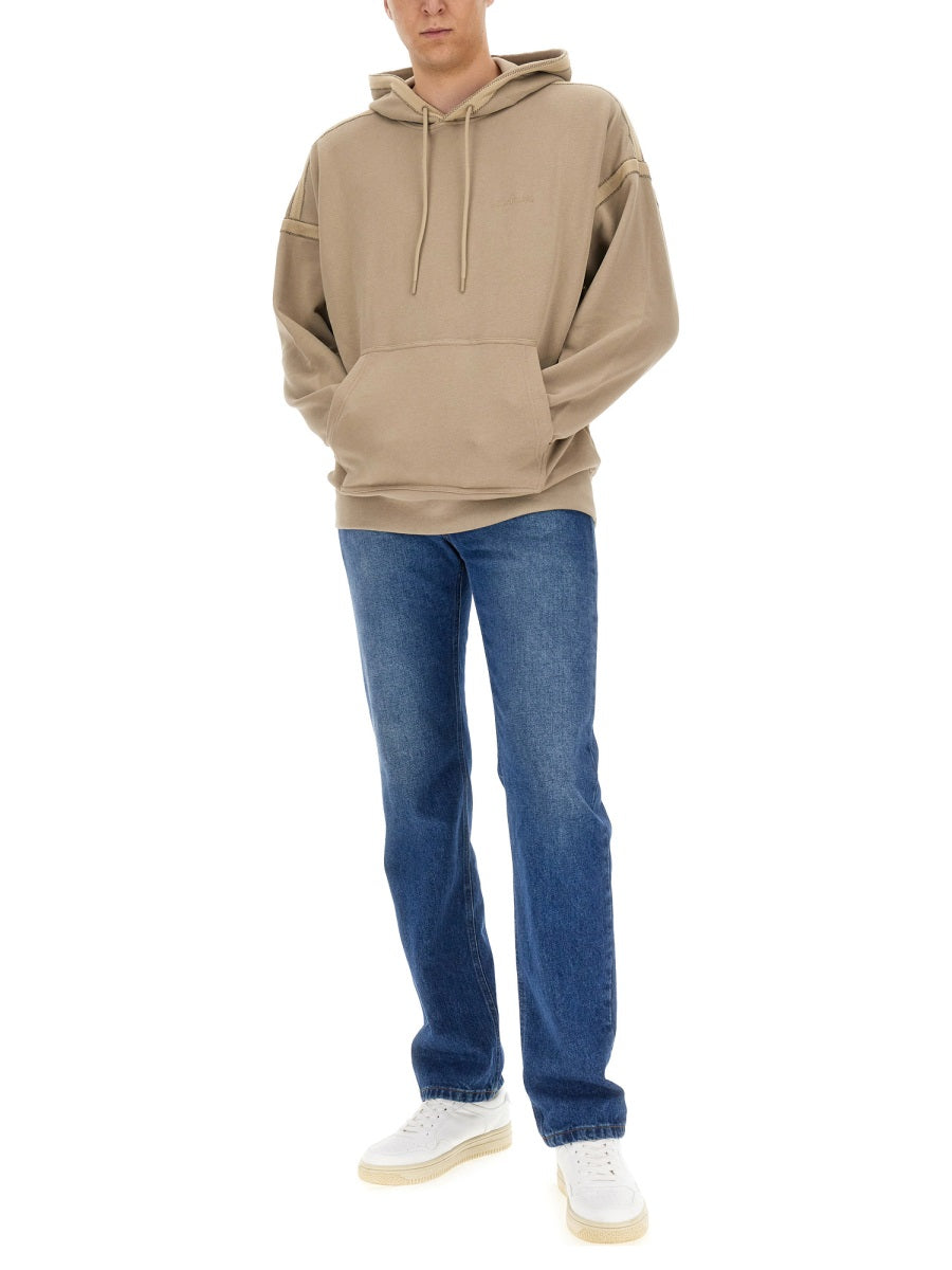 Helmut Lang Sweatshirts - Beige | Wanan Luxury