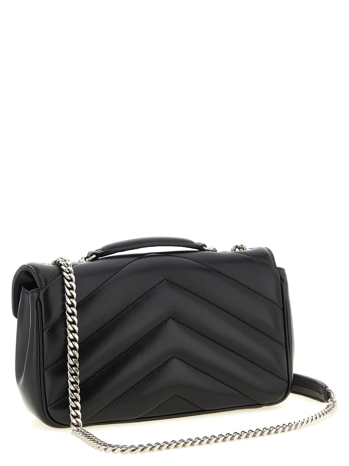 Saint Laurent Loulou Shoulder Bags - Black | 364cb318ec582225362ee93efec13be3f3e66eb1
