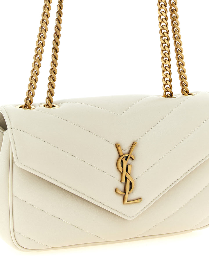 Saint Laurent Loulou Shoulder Bags - Beige | e3bb97b7b00b9f069d183322cc2a39eea2b462a5