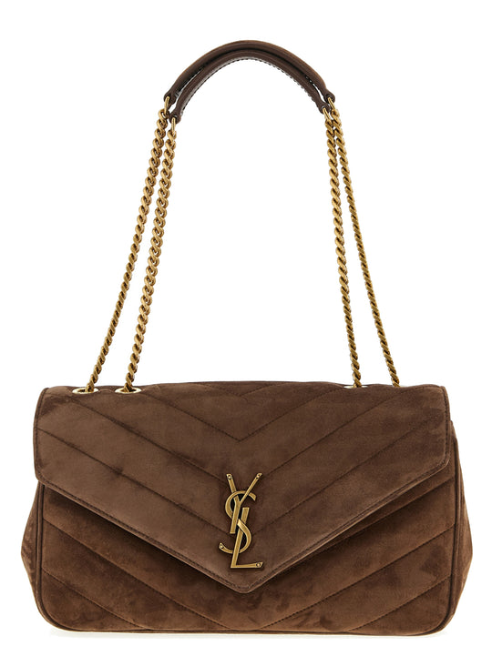 Lou Lou M Shoulder Bags Brown