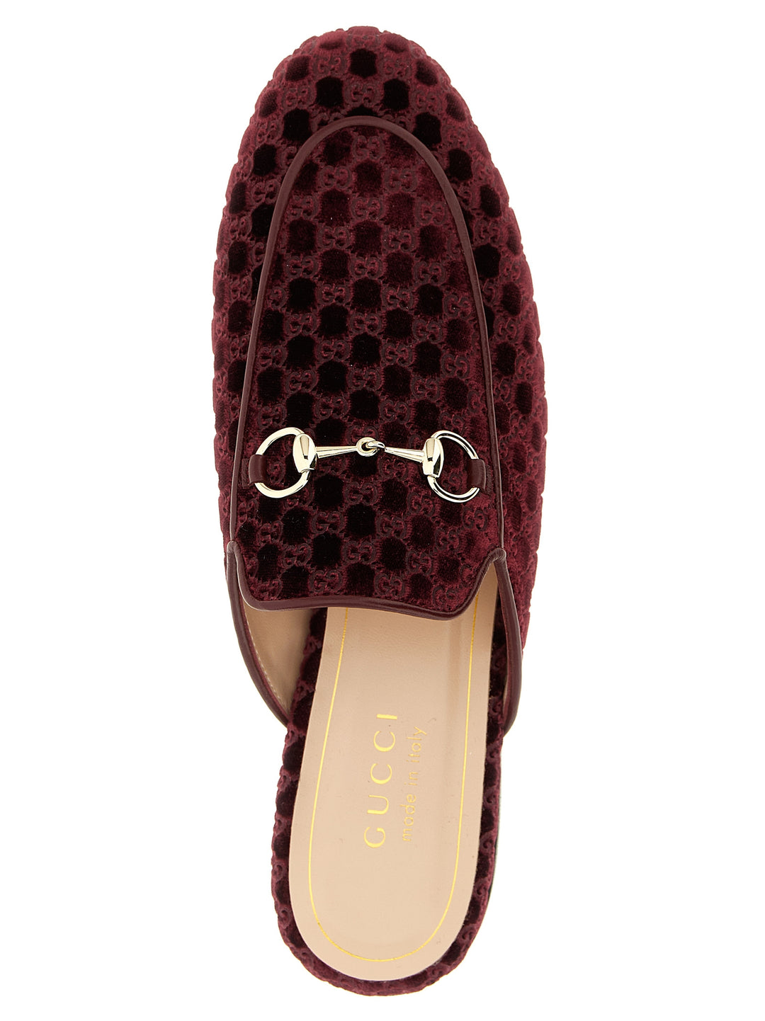 Gucci Princetown Flat shoes - Bordeaux | d5653726d99b491947927aec74d1d797bf21e81a