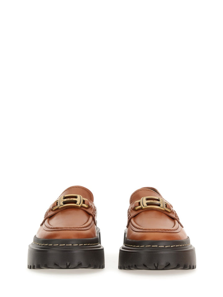 Hogan Loafers - Brown | Wanan Luxury