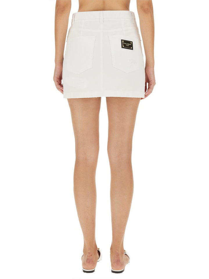 Dolce & Gabbana Skirts - White | Wanan Luxury