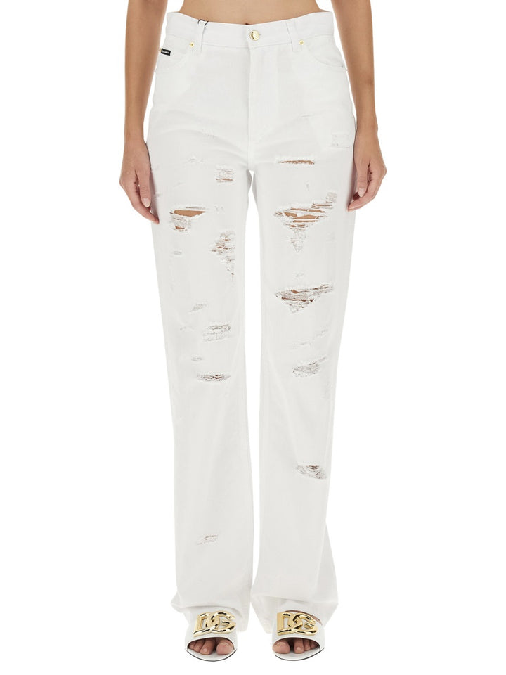 Dolce & Gabbana Denim - White | Wanan Luxury