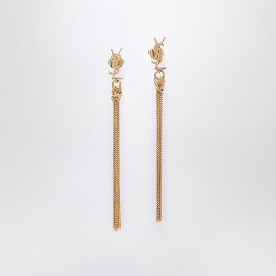 Cassandre Pendant Earrings In Gold-Tone Metal