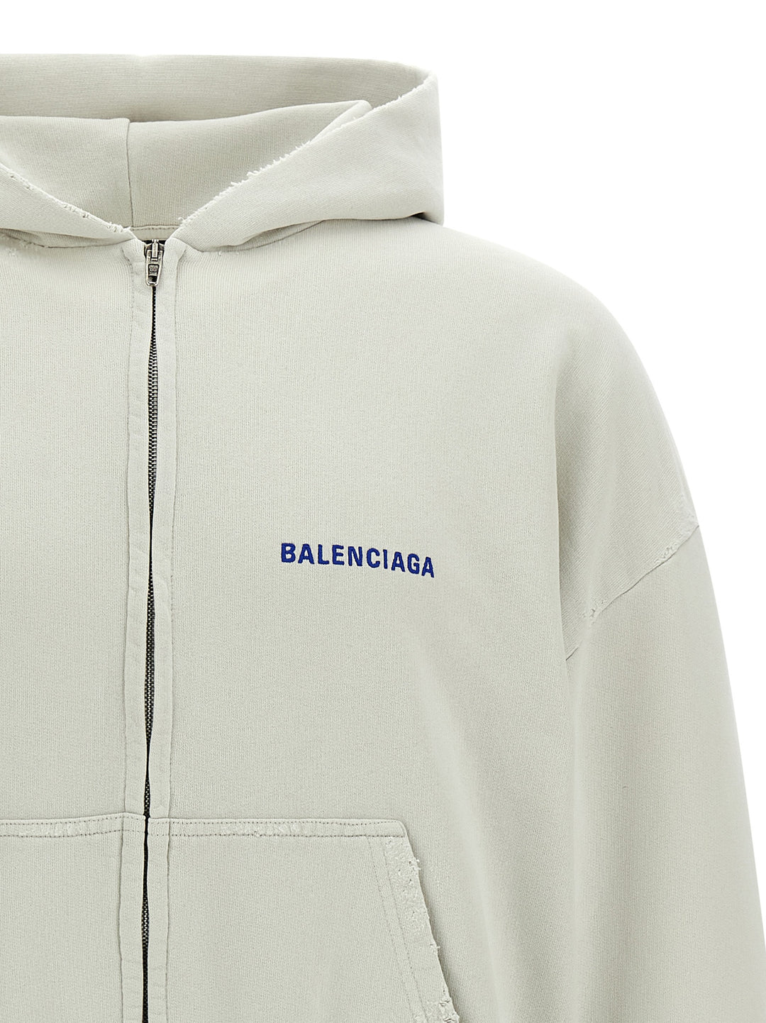 Balenciaga Balenciaga Back Sweatshirt - Beige | bd4aa7e70d29486becdeefc8dfdf20c8e62161f2