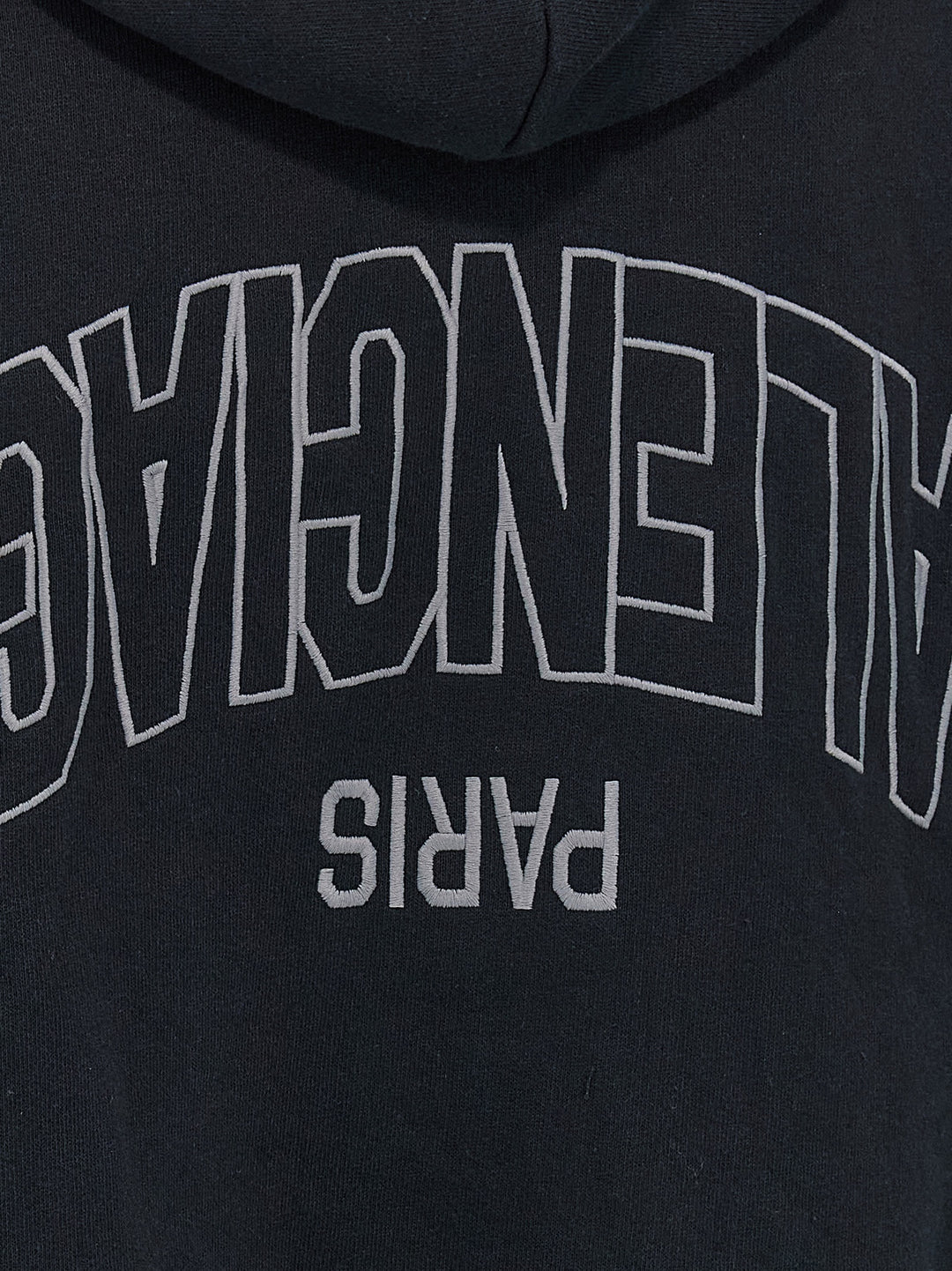 Balenciaga Flipped Uni Sweatshirt - Black | 2ff2f892620a7ba5943a6e4d9721da460886b7a9