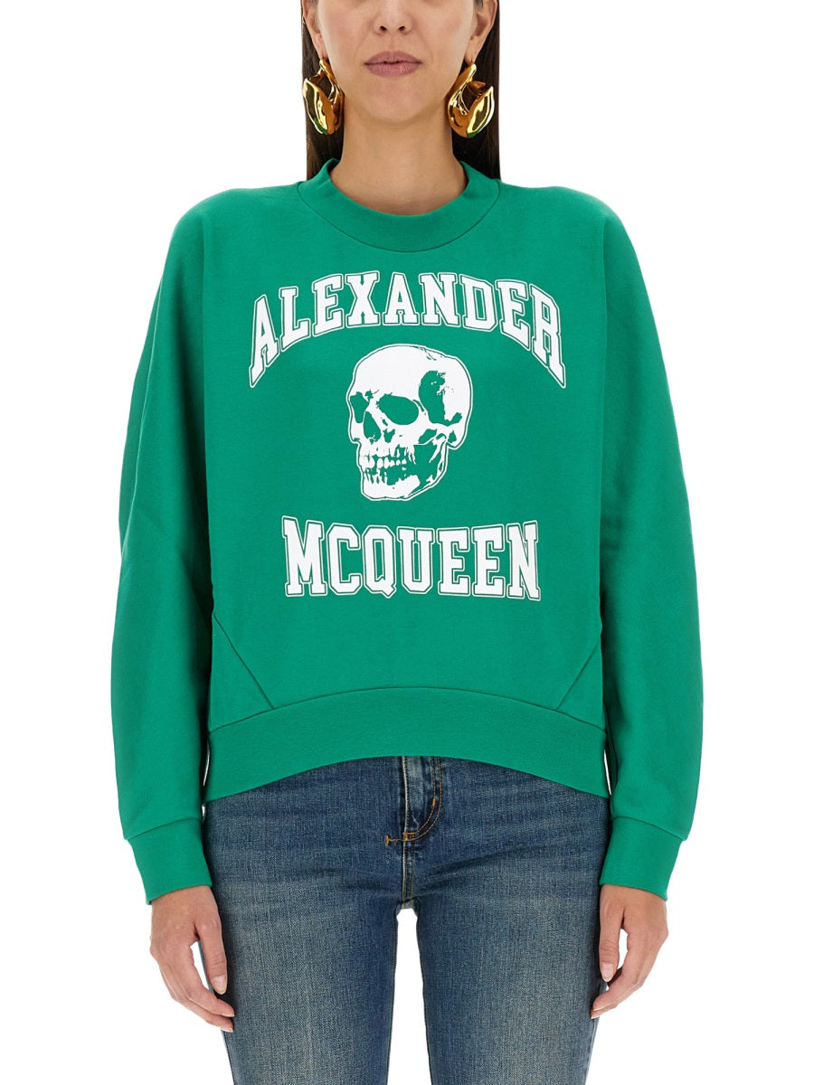 Alexander McQueen Sweatshirts - Green | Wanan Luxury