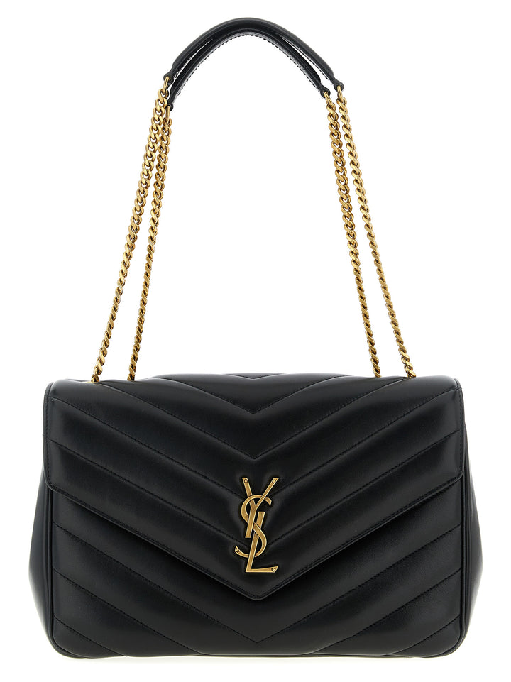 Saint Laurent Loulou Shoulder Bags - Black | 2908dbc93146d7511e22ddc743b0b1182e76c9ff