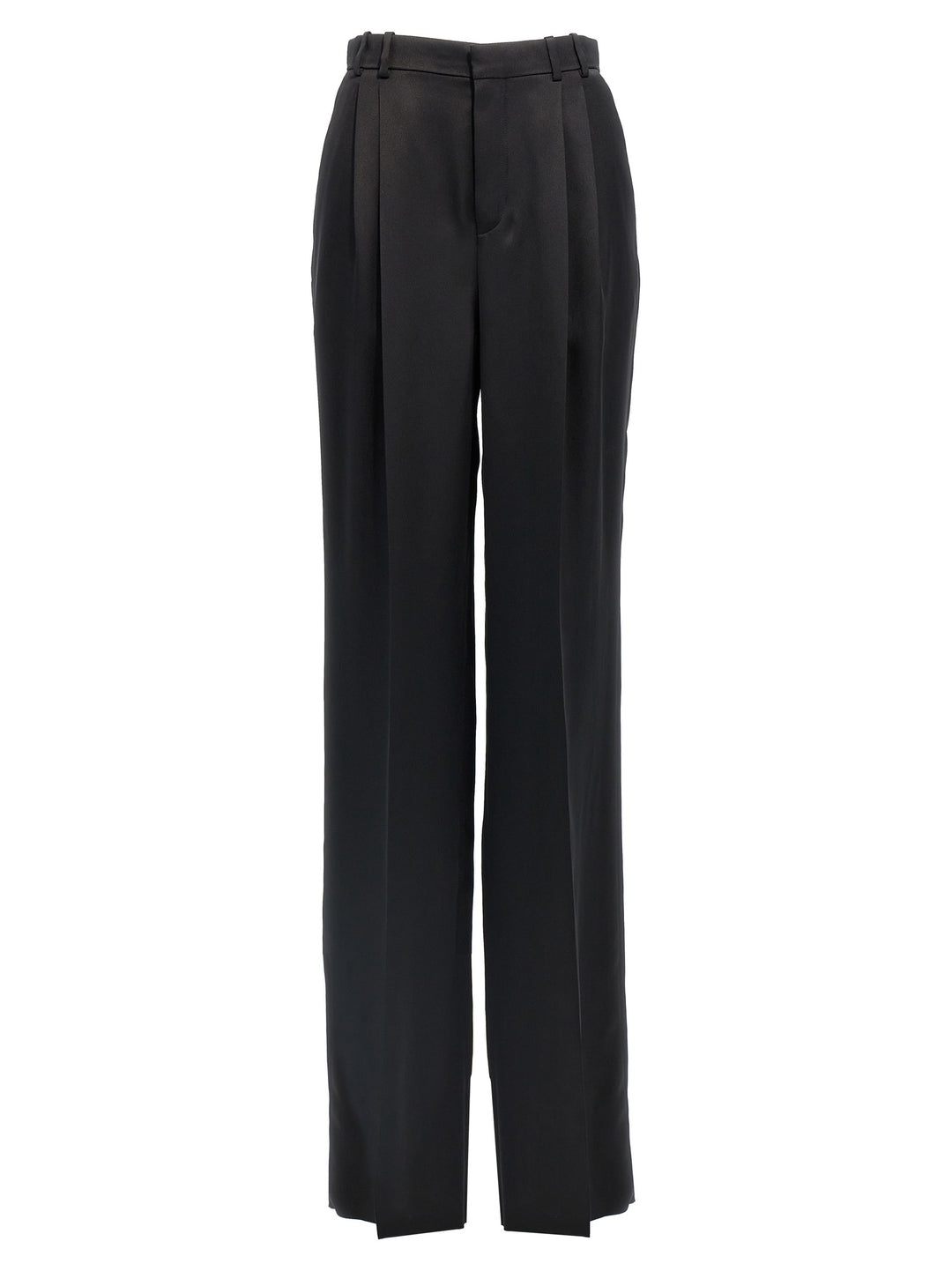 Satin Pants Black