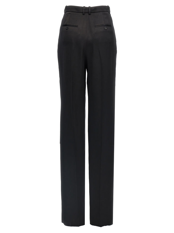 Satin Pants Black