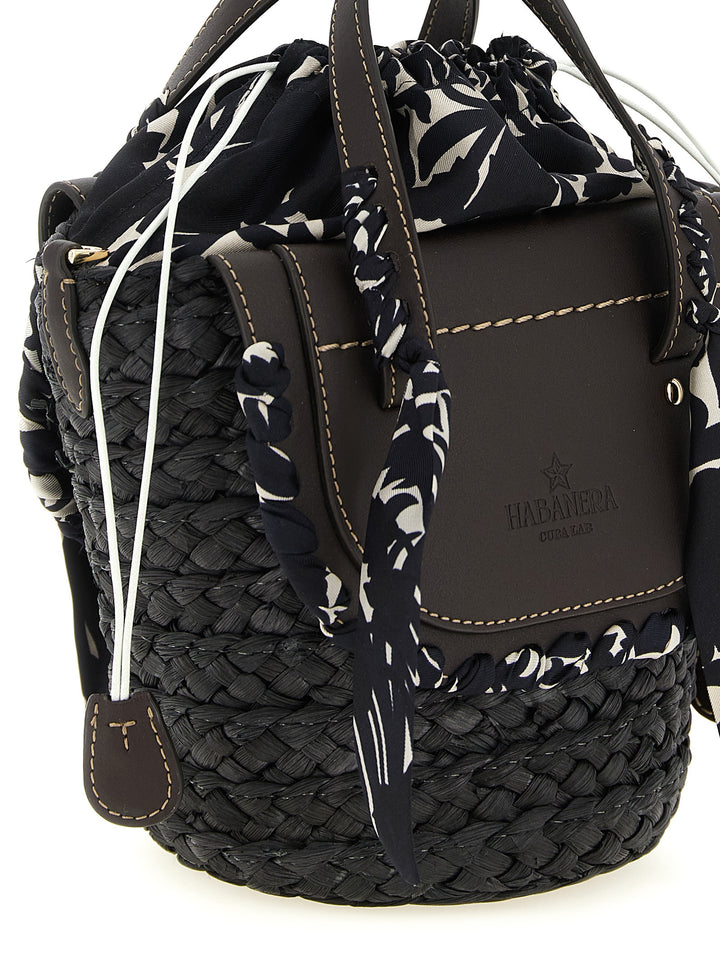 Cuba Lab Habanera Silk Hand Bags - Black | 852f525dd45058548bc32e25796a5115f9af5a03