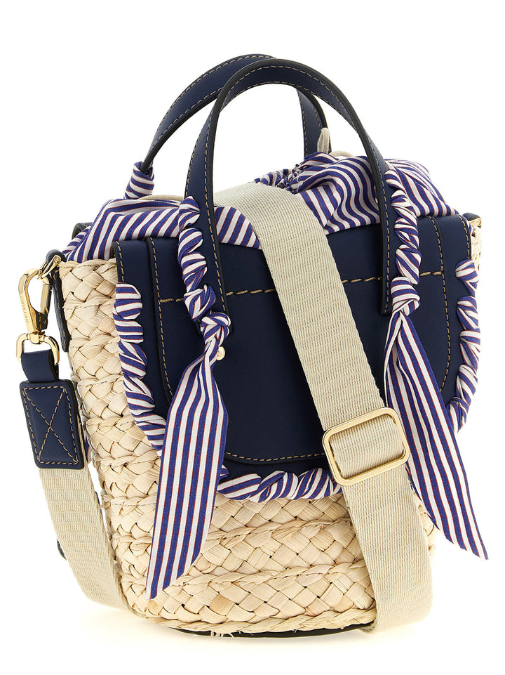 Cuba Lab Habanera Popeline Hand Bags - Blue | f0787af51562c2e009b9b56fa6c33d7a754b7dca