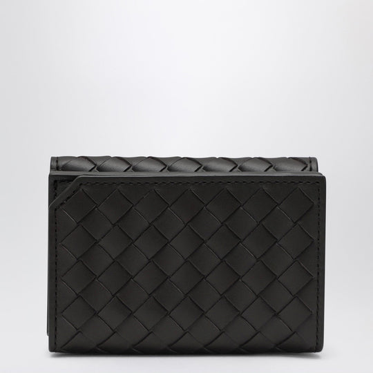 Fondente Trifold Wallet In Intrecciato