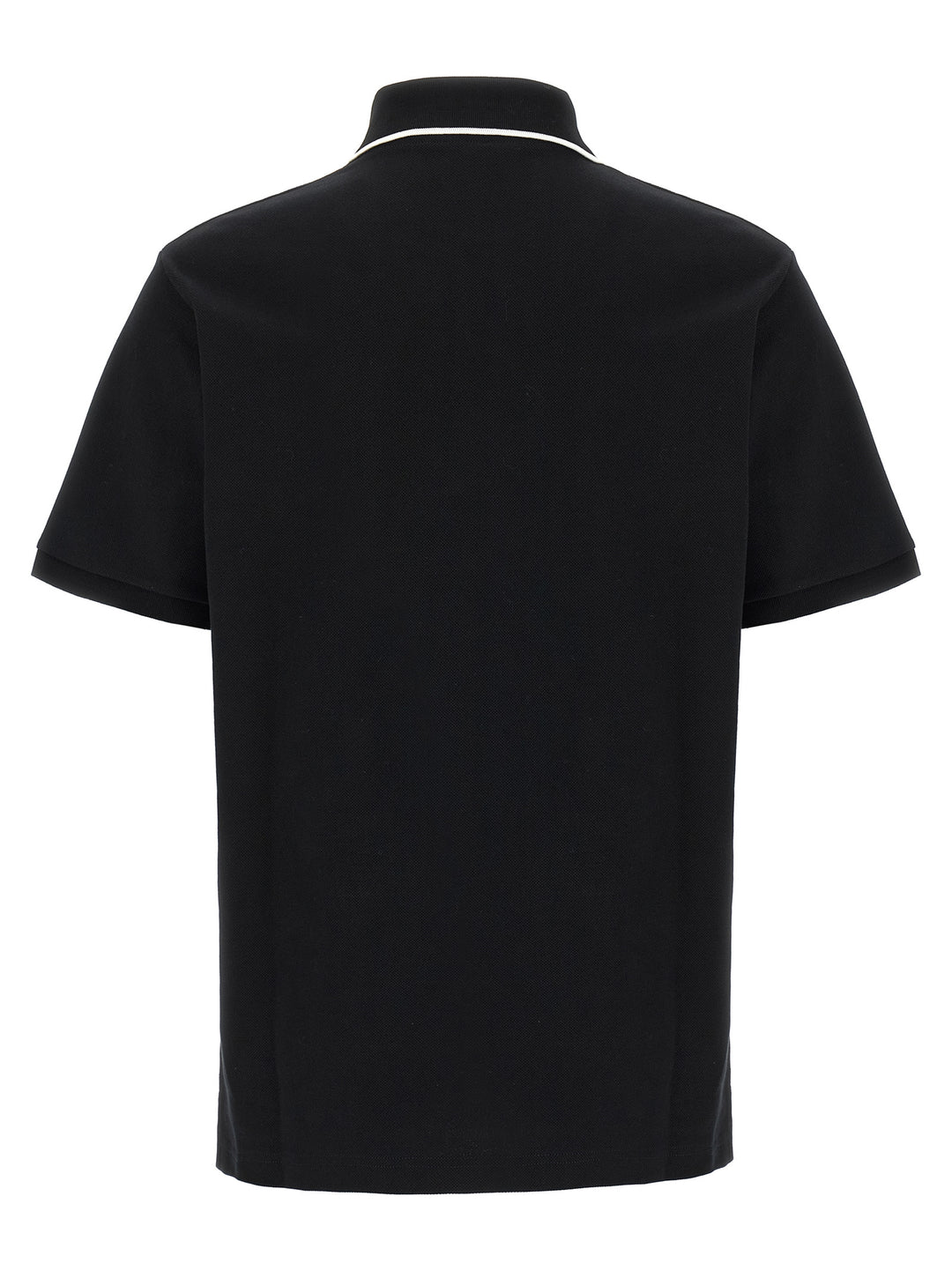 Gucci Logo Embroidery  Shirt Polo - White/Black | 914c3d997aef6a1e972093feff46f263690fc1d0