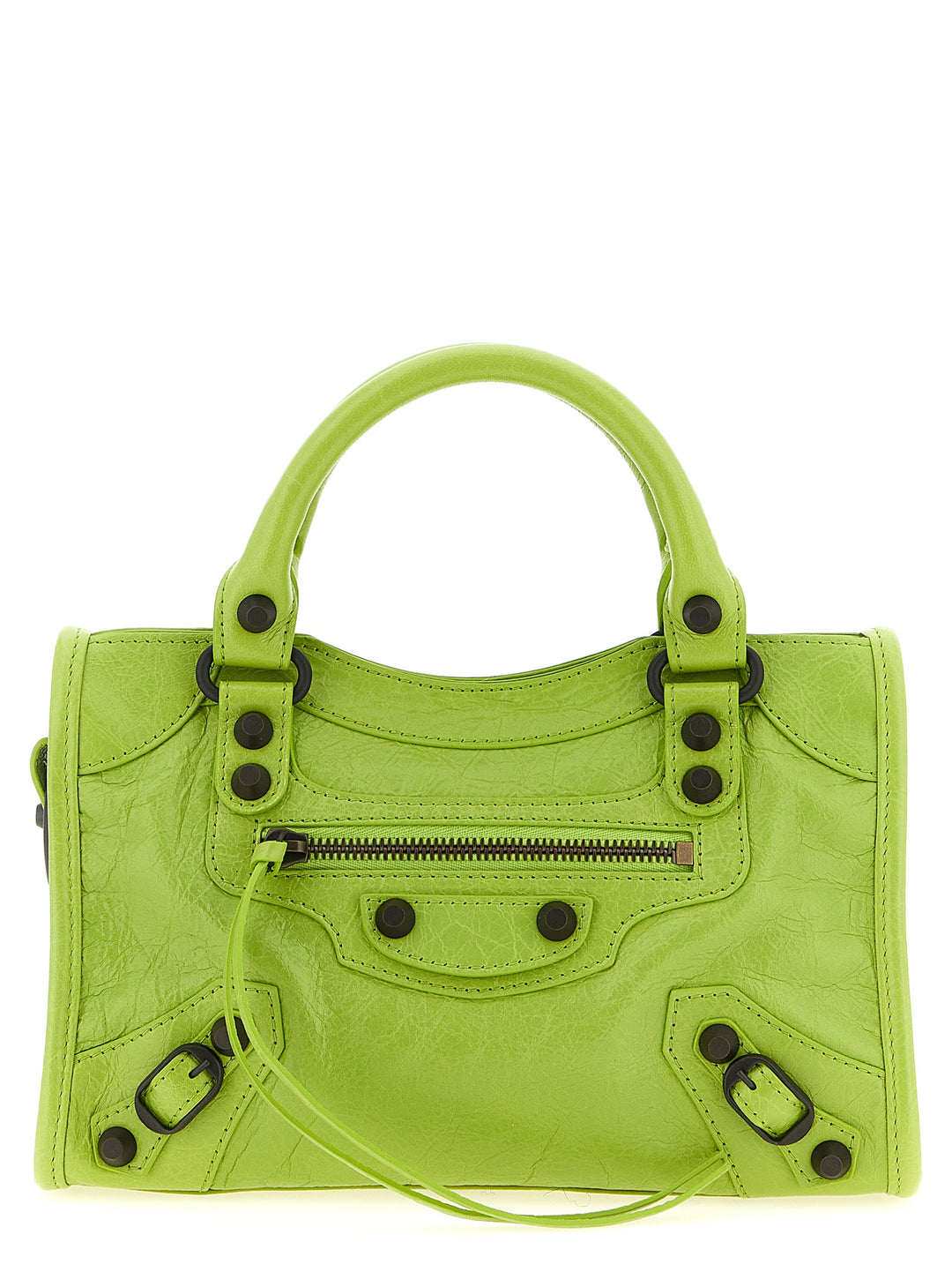 Balenciaga Le City Mini Hand Bags - Green | 018d4a51e9902e620a0fb0db9374b6c958ade206