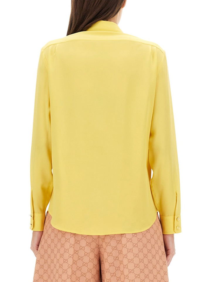 Gucci Shirts - Yellow | 9891fd19b56ca1f0dd278c870e6398a15f2d8a8e