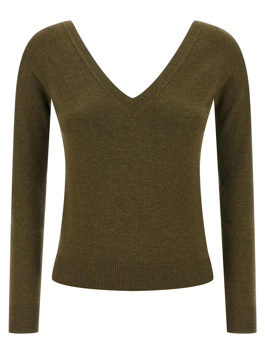 Saint Laurent Cashmere Sweater Sweaters and Cardigans - Green | 1745227b79664ab5af8450cacb76eaf2a3bd998e