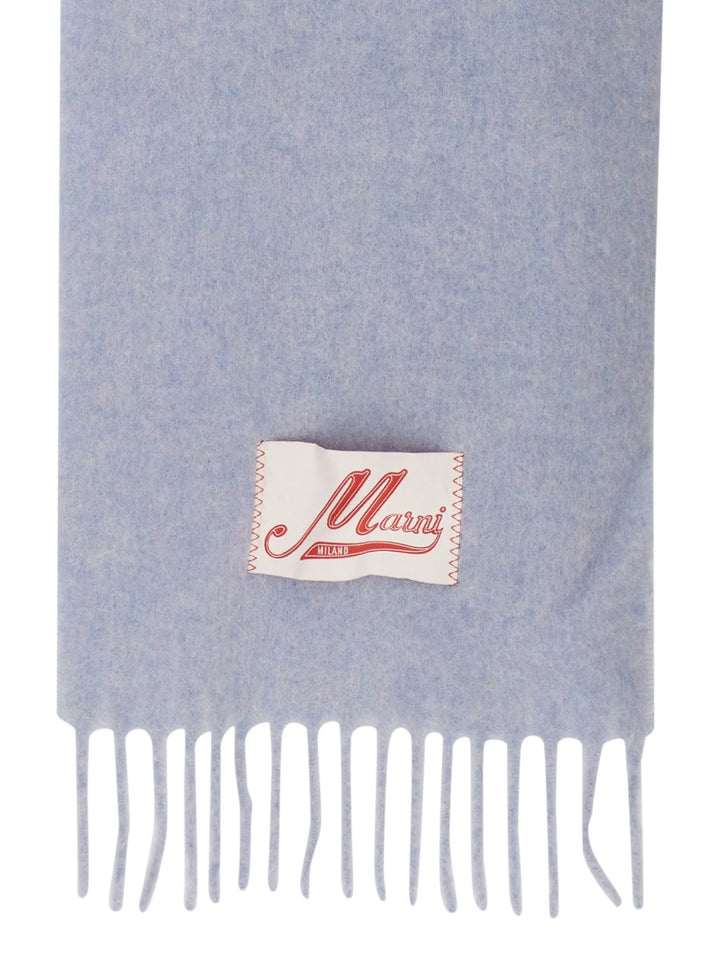 Marni Scarves & Gloves - White, Light Blue | Wanan Luxury
