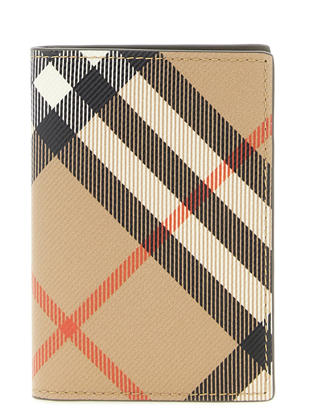 Burberry Check Card Holder Wallets and Card Holders - Beige | c665f66c27c82a598aceb6fc2b964b5ab3a40185