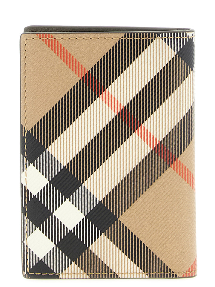 Burberry Check Card Holder Wallets and Card Holders - Beige | 9cf49a6bf5b8cde3f850f306565ef38c4995be15
