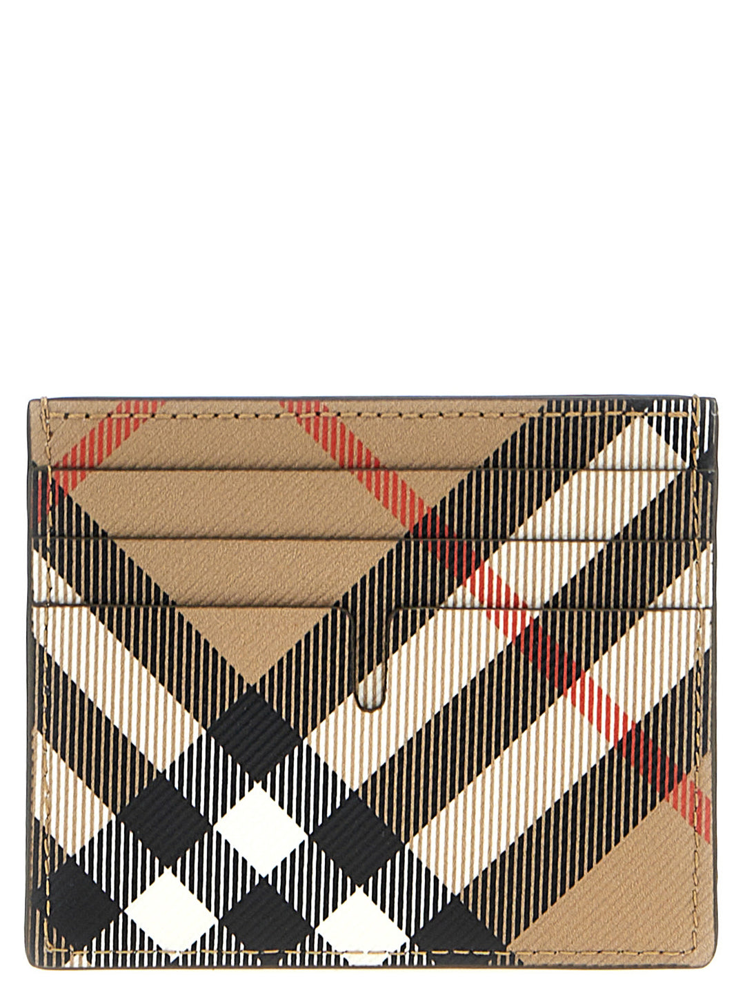 Burberry Tall Check Wallets and Card Holders - Beige | 4a21ffc69c5e27fda4bfb4441712e264228cbd37