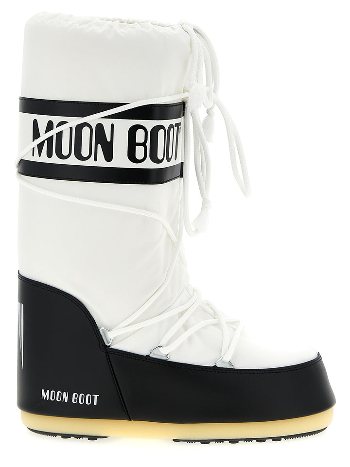 Moon Boot Icon Boots and Ankle Boots - White/Black | c88a0f06be495cb2a3d175323e2550cc28b8bdd4
