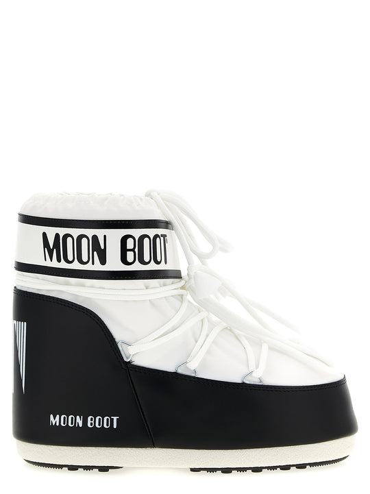 Icon Low Boots And Ankle Boots White/Black