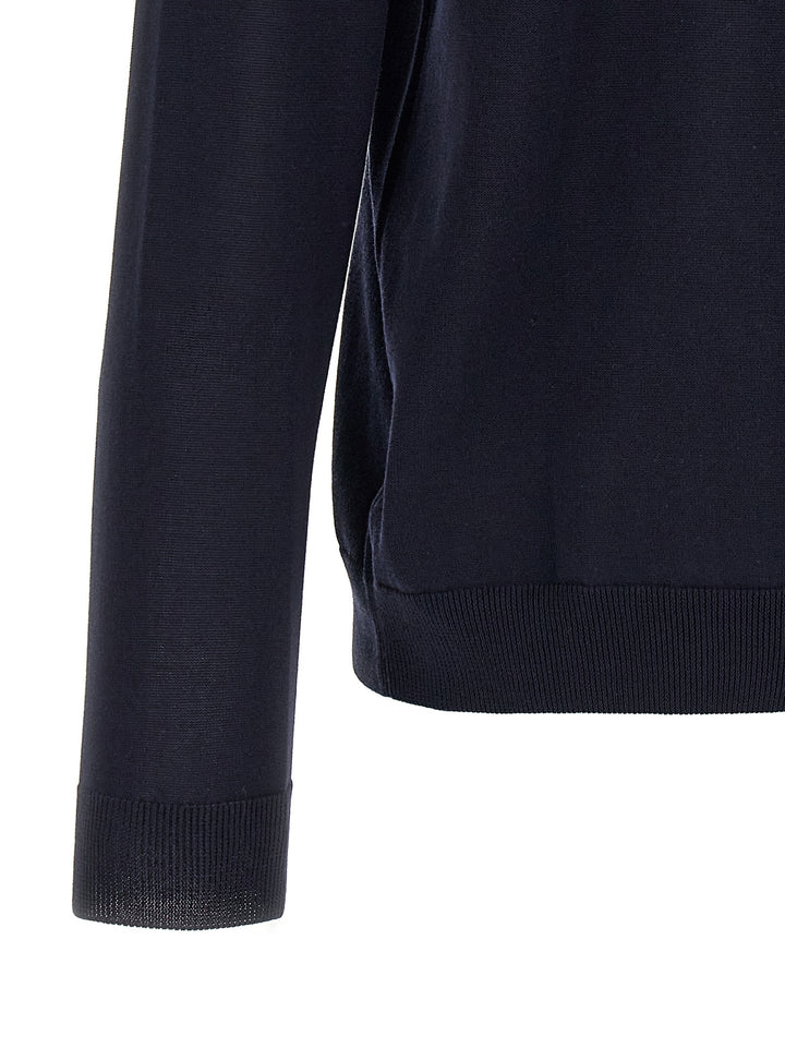 Cotton Sweater Sweaters And Cardigans Blue