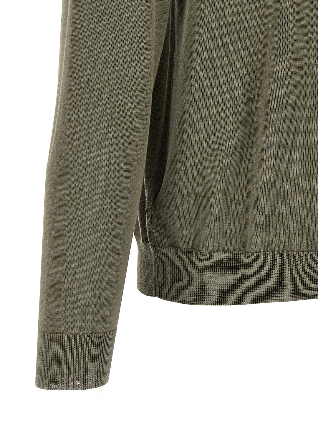 Zanone Cotton Sweater Sweaters and Cardigans - Green | 9f2628de19256b698f8d16cbed7ab404d013192c