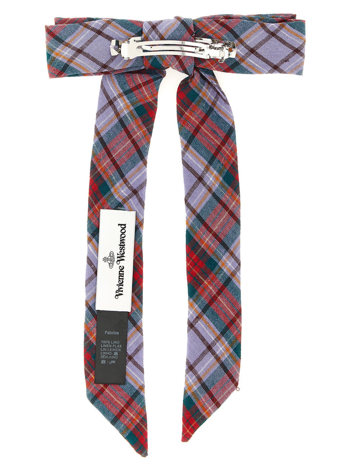 Vivienne Westwood Rtw Tartan Hair Accessories - Multicolor | 106c77a73da4c382f84426528dc61060e2746786