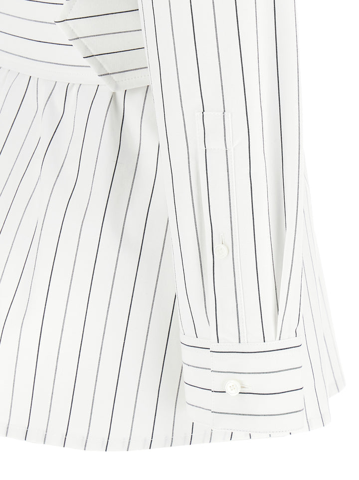 Burberry Striped Shirt Shirt and Blouse - White | 0152acb25d7441c2d3eb0d97feb924c504658af6