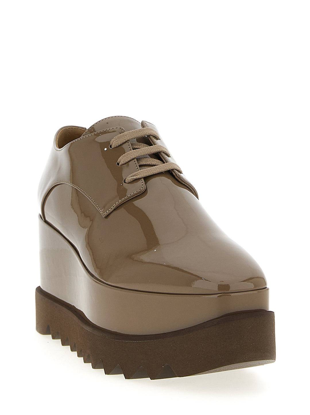 Stella Mccartney Monocrome Elyse Wedges - Brown | 03258c02a59fae0718aca91a534de739866805e5