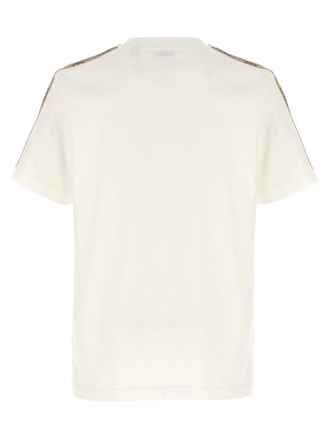 Burberry Check Tape T-shirt - White | 310f0980dbad213985602a7276df71cd56b432d3